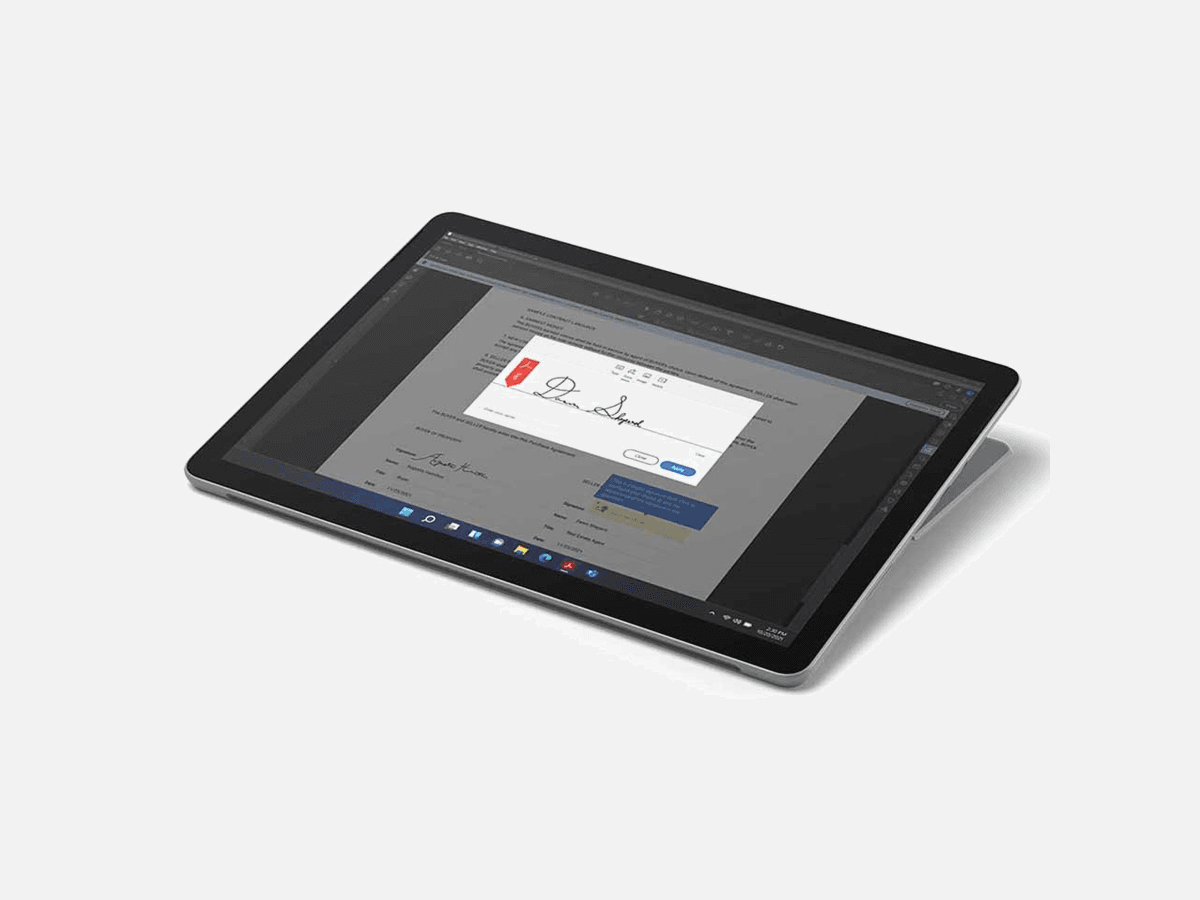 Surface Go 3 Pentium Gold/8GB/128GB Wifi 3