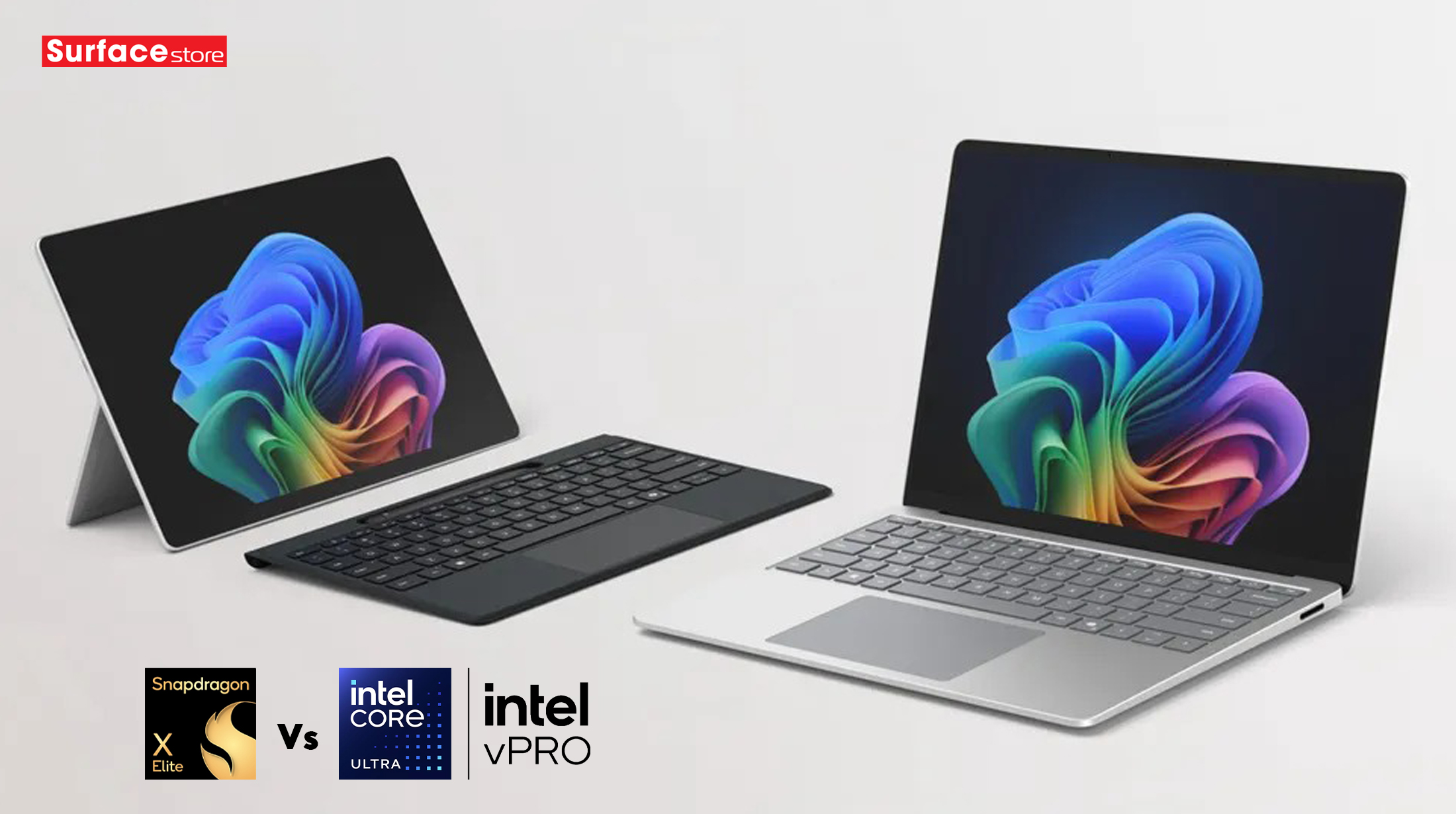 So sánh Snapdragon X và Intel Core Ultra 2 trên Surface Pro 11 và Surface Laptop 7: Hiệu năng, Tiết kiệm và Lựa chọn tối ưu