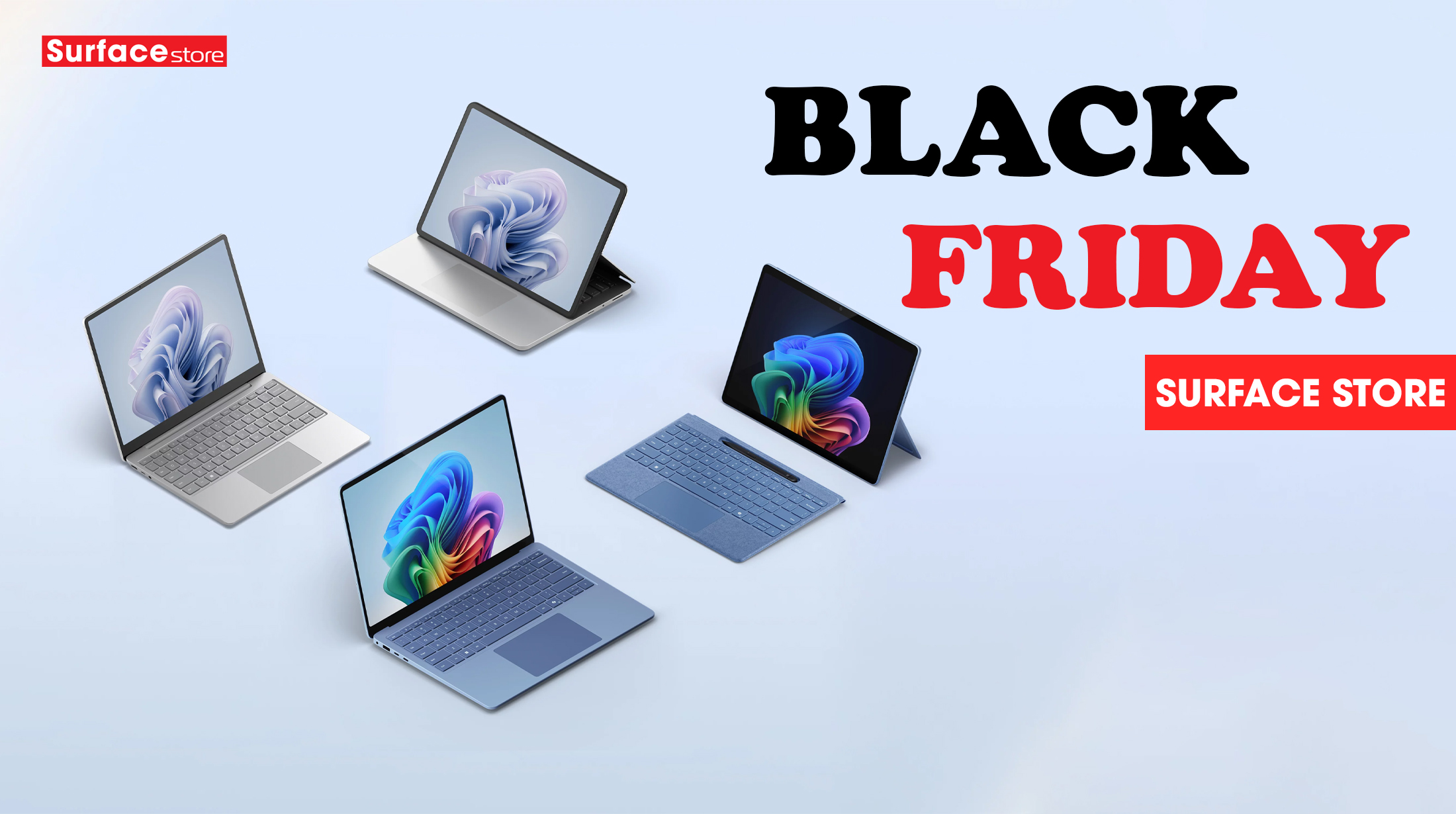 Siêu ưu đãi Early Black Friday 2024: Surface Laptop và Surface Pro giá hấp dẫn!