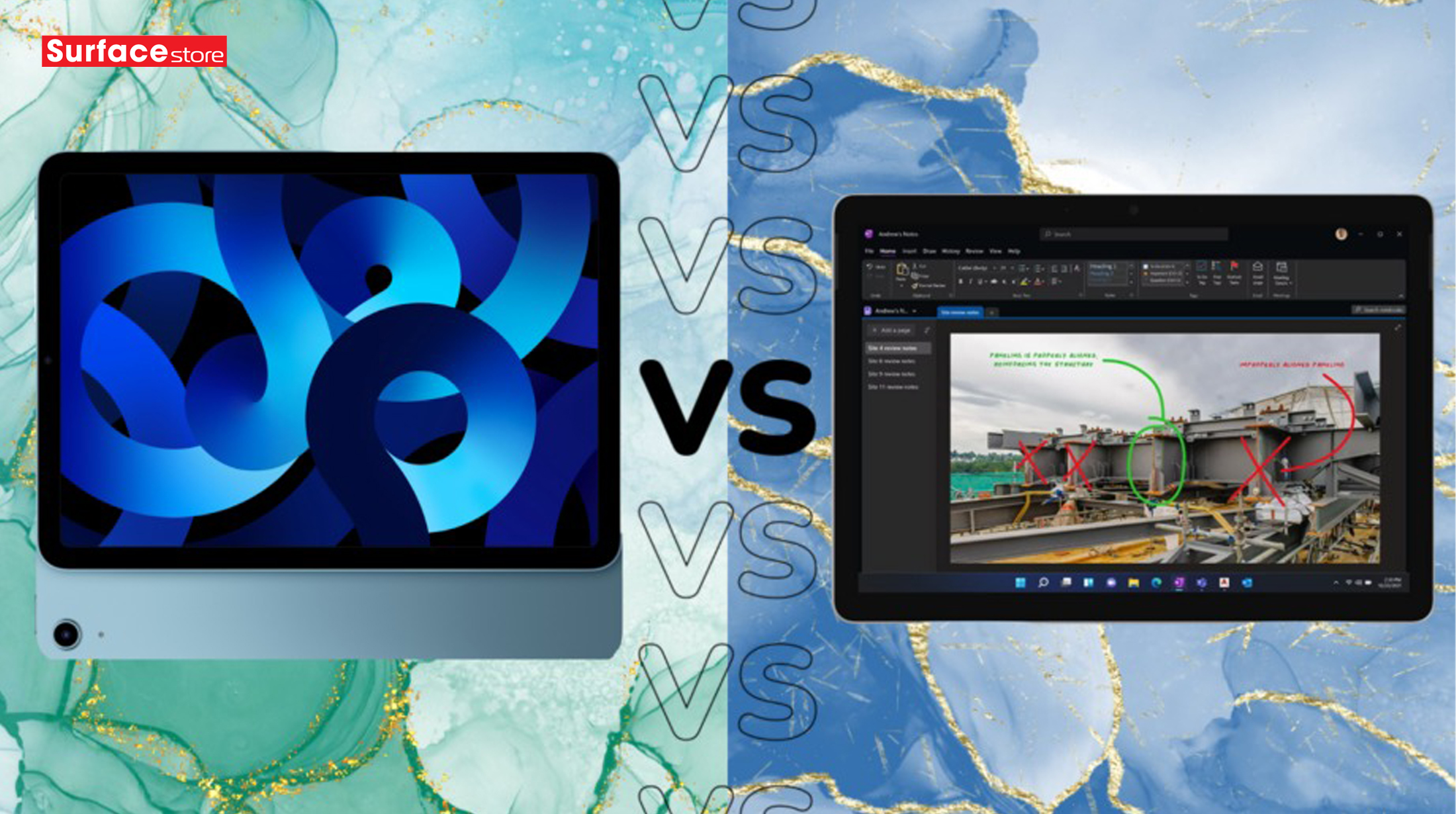 Microsoft Surface Go 4 vs Apple iPad Air (2022): Lựa chọn nào xứng đáng hơn?