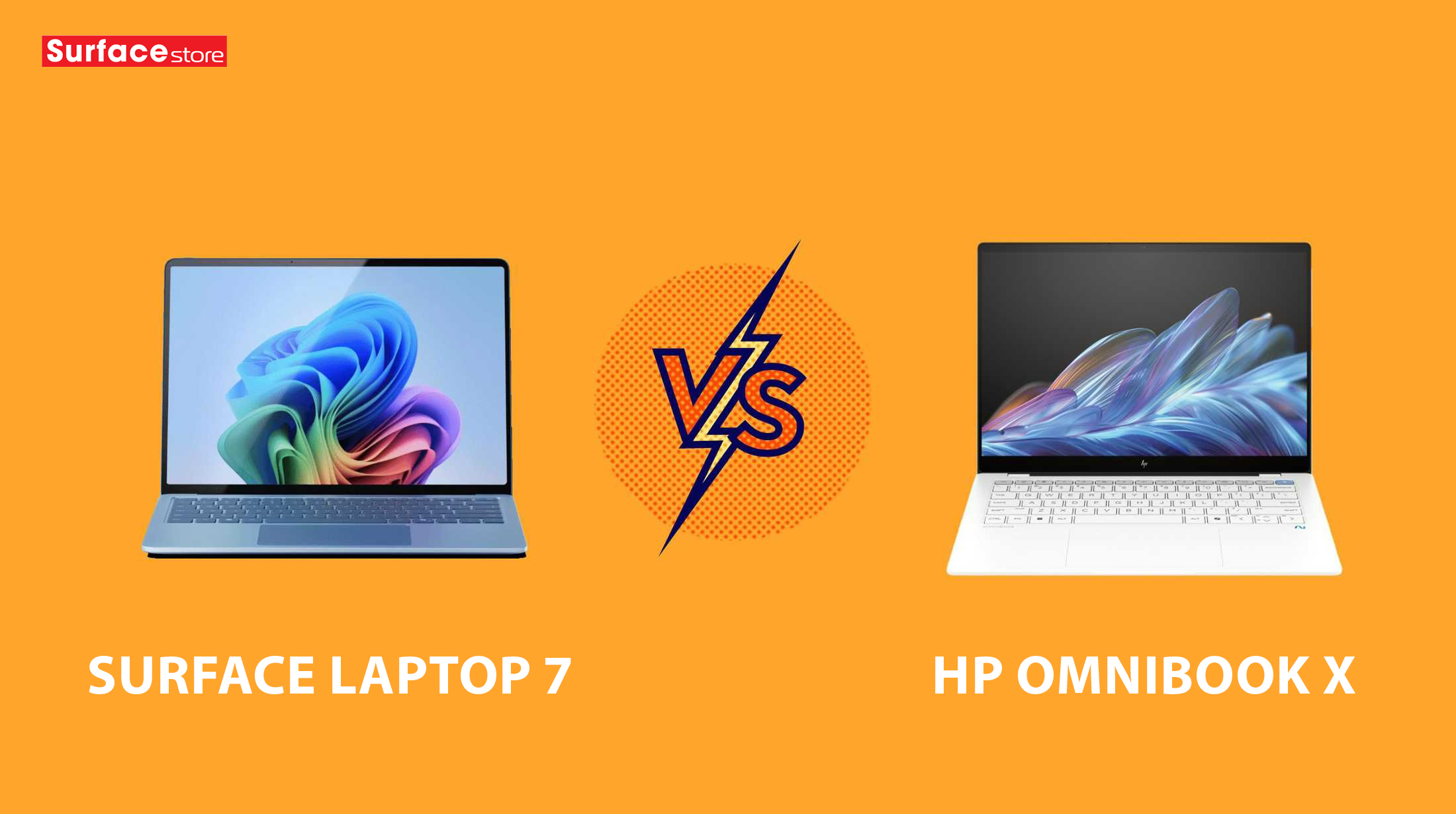 Surface Laptop 7 so với HP OmniBook X: Máy nào tận dụng tối đa bộ xử lý Qualcomm X Elite?