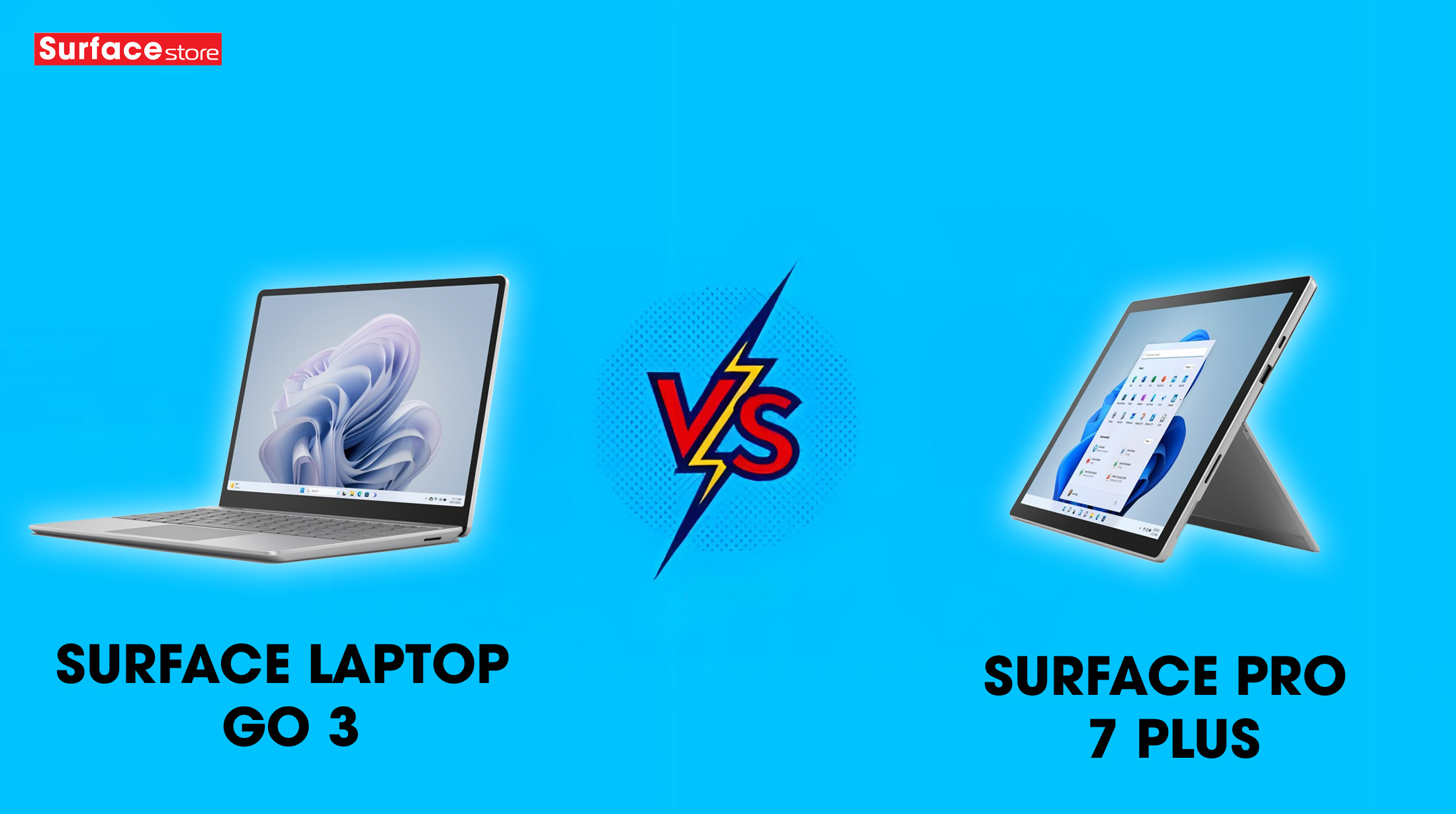 Surface Laptop Go 3 và Surface Pro 7+: Có Phải Bước Tiến Vượt Bậc?