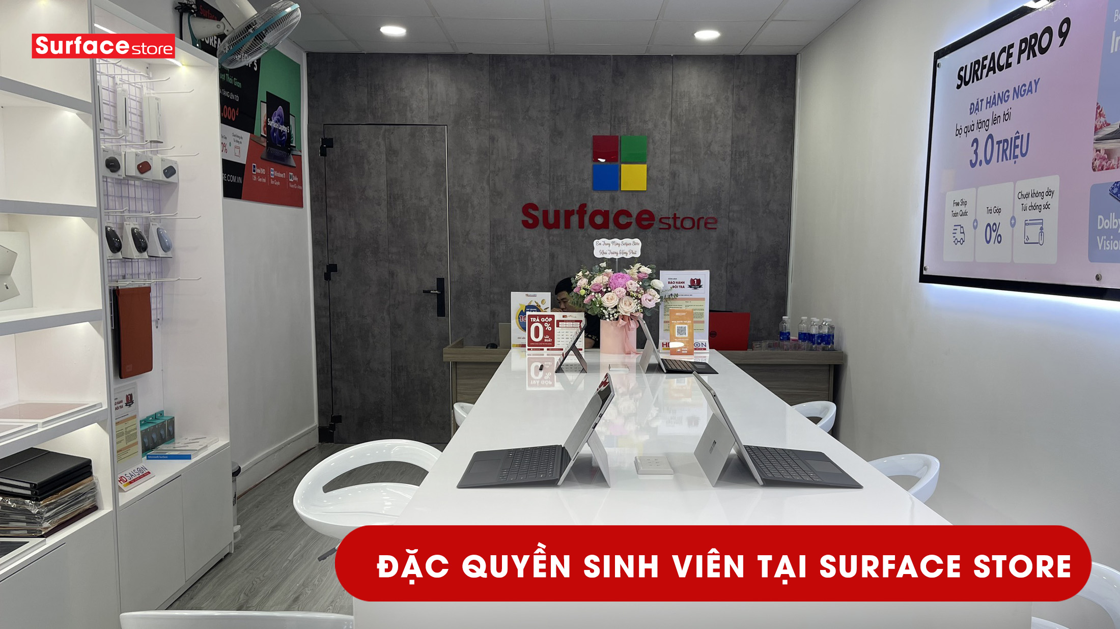 Đặc Quyền Sinh Viên Tại SurfaceStore Từ Ngày 15/6 – 31/10: Giảm 5% – Tối Đa 1 Triệu Đồng