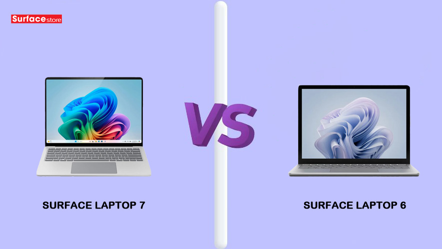 So sánh Surface Laptop 7 và Surface Laptop 6 cho doanh nghiệp: Lựa chọn nào phù hợp hơn với bạn?