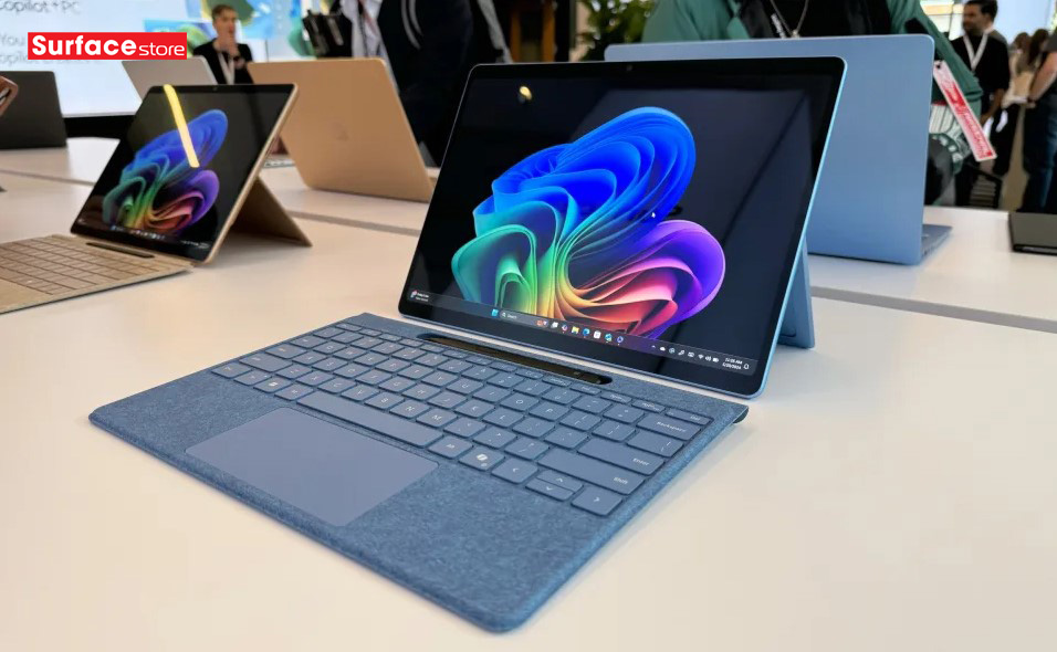 Microsoft Surface Pro Copilot+: Viền mỏng hơn và trí tuệ nhân tạo thông minh hơn