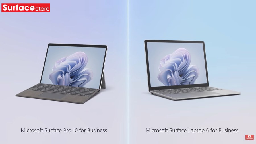 Surface Pro 10 & Surface Laptop 6: PC AI dành cho doanh nghiệp
