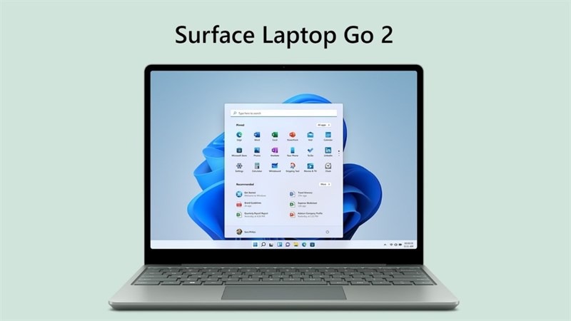 Microsoft giới thiệu Surface Laptop Go 2 chạy Windows 11 giá rẻ mới