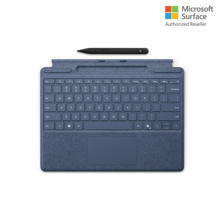 Bàn Phím Surface Pro Alcantara Copilot Key và Bút Slim Pen 2 (Newseal) 2