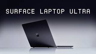 Surface Laptop Ultra NVIDIA RTX Spark™ N1X 5120-core GPU 18-core CPU/24GB/1TB video