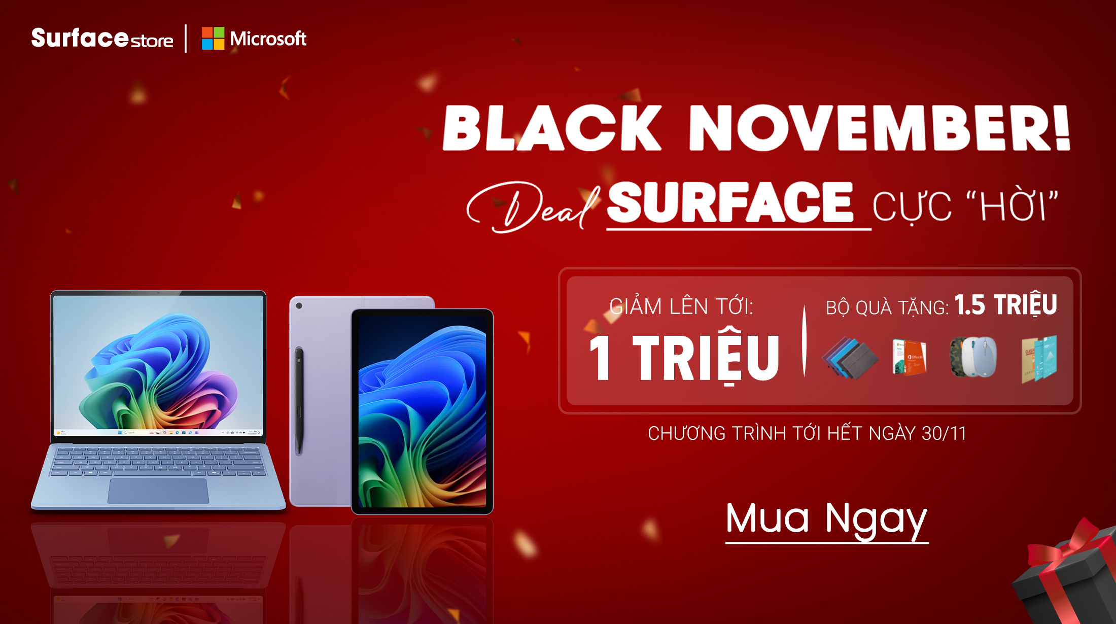 Black November – Sở hữu Surface với giá tốt nhất năm!
