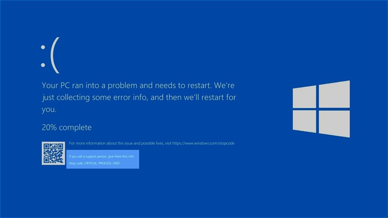 Lỗi màn hình xanh trên Windows 10 và hướng khắc phục